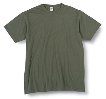 New, Italian Military Issue Olive Green T-Shirt - Military Gear HQ